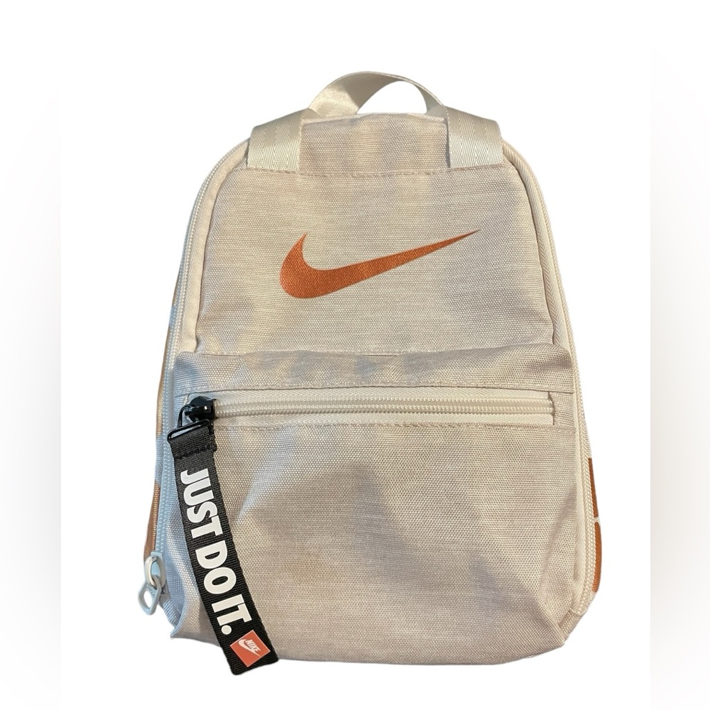 Nike Shine Insulated Lunch Bag Bronze Logo Just Do It School Bag Top Handles